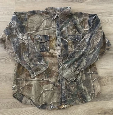 Game Winner Shirt Mens 3XL Realtree Camo Long Sleeve Button Up Hunting Outdoor - Image 1 of 4