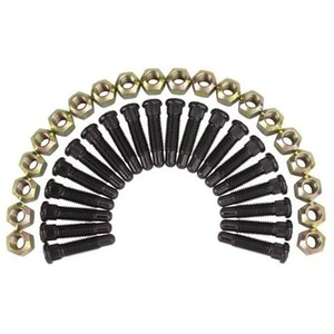 Wheel Stud and Lug Nut Combo, 5/8 Coarse Thread, .900 Knurl Length - Picture 1 of 10