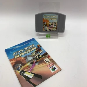 Star Wars Episode I Racer (Nintendo 64 N64, 1999) w/ Manual - Picture 1 of 5