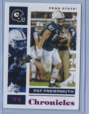2021 Panini Chronicles Draft Picks - Chronicles - Pat Freiermuth - #22 - Pink - Image 1 of 2
