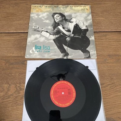 LISA LISA & CULT JAM - LET THE BEAT HIT 'EM THE REMIXES - COLUMBIA 12" SINGLE! Foto 1 de 4