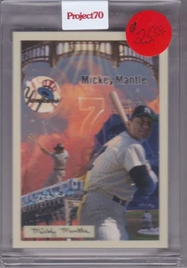 2021 Topps Project 70 Mickey Mantle New York Yankees #260 - Imagen 1 de 2