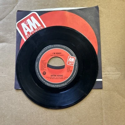 Bryan Adams I'm Ready/The Best Was Yet To Come 1983 A&M Records 45 - Image 1 of 3