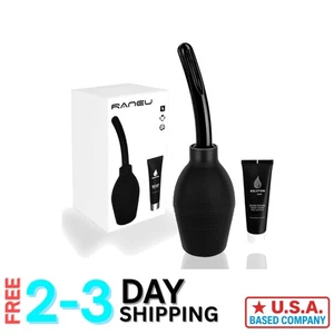 Kompaktes Klistierbirnen-Set mit Gleitmittel - wiederverwendbar & komfortabel Hygieneerlebnis - Bild 1 von 7