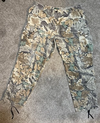 Cabela's XX Large Long Vintage Camouflage Real tree Advantage Cargo Hunting Pant - Image 1 of 2
