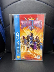 Shining Force CD (Sega CD, 1994) CIB W/ Foam Insert And Reg Card Original Owner