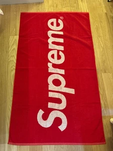 Supreme Beach Towel Red SS12 - Picture 1 of 6