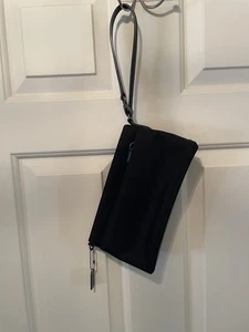 Bolso de Mano Coach Mercer Demi Convertible a Muñequera Negro Nylon/Cuero 7407 - Imagen 1 de 16