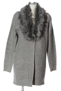 C&A Abrigo corto Mujeres Abrigo Talla EU 38 gris claro look casual - Imagen 1 de 5