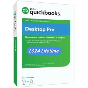 Quick Book Desktop Pro 2024 (Lifetime Version) For Windows - Picture 1 of 2
