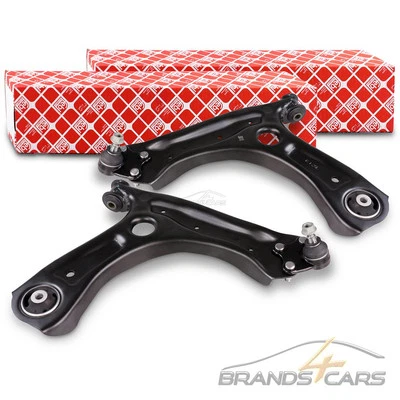 FEBI 2x QUERLENKER VORNE FÜR AUDI A1 8X SEAT IBIZA 6J TOLEDO KG VW POLO 6R - Bild 1 von 4