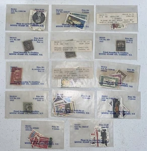 Alte Briefmarken USA Sammlung Lot 71 gebraucht aus Papier datiert 1895-1994 - Bild 1 von 8