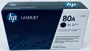 Oryginalny czarny toner HP 80A do 400 M401, 400 M425 – CF280A - Zdjęcie 1 z 4