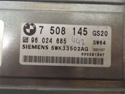 Fits 01 BMW 325i Chassis ECM Transmission Xi AWD  207306 - Image 1 of 4