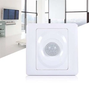 Bewegungsschalter Bewegungsmelder Einbau Lichtschalter Unterputz PIR Sensor - Bild 1 von 10