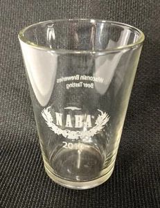 2010 NABA BEER Shell Glass National Association of Brewery Advertising - Picture 1 of 2