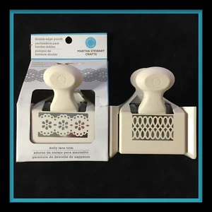  Martha Stewart Punzoni DOILY LACE TRIM Punch & INFINITE LOOPS - set di DUE  - Foto 1 di 8