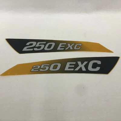 KTM 250 EXC 1999 Desplazamiento Adhesivo Calcomanía Guardabarros Delantero Original O.E.M Foto 1 de 4