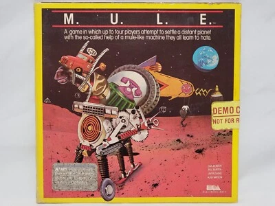 NEW M.U.L.E. Atari 400 / 800 Disk Game SEALED - Rare NOT FOR RESALE Version mule - Image 1 of 4