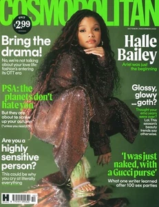 UK Cosmopolitan Magazine: Halle Bailey, Lauryn Ajufo, Twilight, Oct/Nov 2023 - Picture 1 of 2
