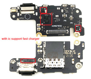For Xiaomi Mi 10T / MI 10T PRO Charging port dock board connector microphone sim