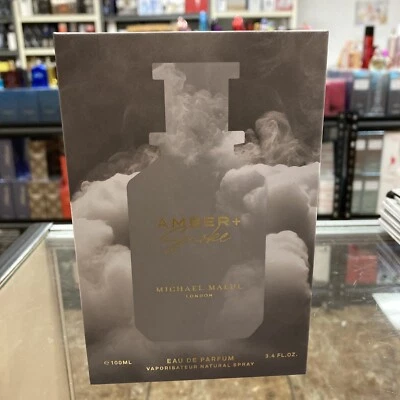 Amber + Smoke 3.4 oz EDP spray for man new fragrance by Michael Malul. - Image 1 of 2