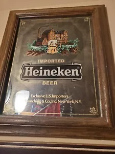 Heineken Schild gerahmt - Bild 1 von 1