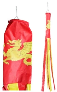 Wessex Region Flag Nylon 5' Windsock - Imagen 1 de 6
