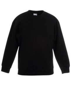 Personalised Custom Fruit of The Loom Kids Classic Sweatshirt School SS201 - Picture 1 of 23
