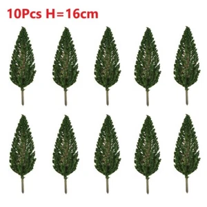 Model Tree Pine Trees Accessories Layout Scenery Model Model Railway Plastic - Picture 1 of 13