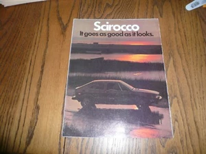 1978 VW  Scirocoo Sales Brochures - Vintage - - Picture 1 of 5