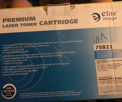 Elite Toner Cartridge HY 2 500 Page Yield Black 75821 - Image 1 of 3