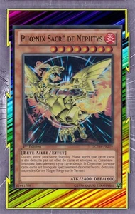 Sacred Phoenix of Nephthys LCYW-FR259 Fire Winged Beast Level 8 Effect YGO - Picture 1 of 1