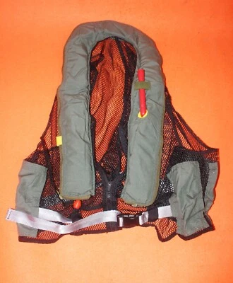 Navy Pilot Survival Pilots Vest Flight Jacket - Image 1 of 4