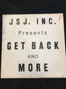 JSJ Inc Presents Get Back and More Vinyl Record - Bild 1 von 7