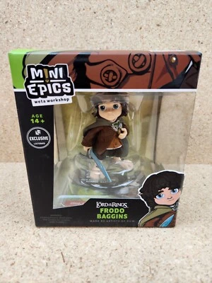 Mini Epics Weta Workshop Frodo Baggins Lord of the Rings Figure Loot Crate NEW - Image 1 of 4