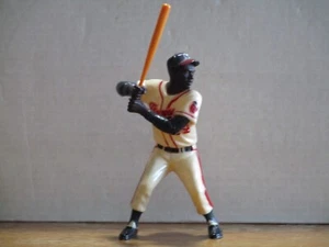 VINTAGE 1950's HARTLAND HANK AARON w/BAT FLAT FOOT VERSION MILWAUKEE BRAVES HOF! - Picture 1 of 20