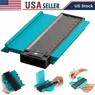 USACANDEAL Contour 5" Gauge Profile Tool With Bubble Locking Super Duplicator Tool