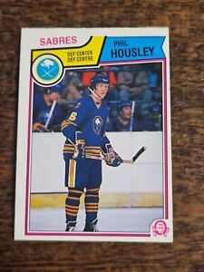 1983-84 O-PEE-CHEE NHL HOCKEY #65 PHIL HOUSLEY RC ROOKIE BUFFALO SABRES