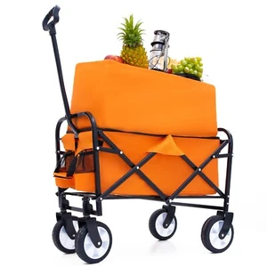 Carro de camping plegable ajustable en altura para camping jardinería pesca - Imagen 1 de 58