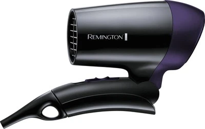 Remington Haartrockner D2400 schwarz-lila 1400W Reise-Föhn klappbar