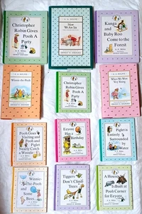Lot of 12 Original Pooh's Treasury HC  Books By A.A. Milne FREE Shipping  - Picture 1 of 5