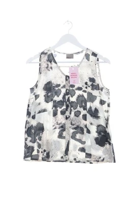 VERO MODA Blusa sin mangas Mujeres Blusa Talla EU 36 blanco-gris claro - Imagen 1 de 4