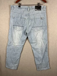 Southpole Baggy Brown Tab Y2K Denim Jeans 40X30 - Bild 1 von 8