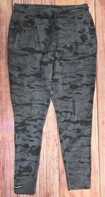 Pantalones de chándal Alphalete camuflados grandes de mezcla de algodón camuflaje para hombre Foto 1 de 4