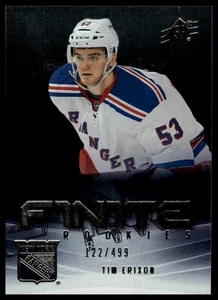 2011-12 SPx #F15 Tim Erixon Finite Rookies #/499 - Picture 1 of 2