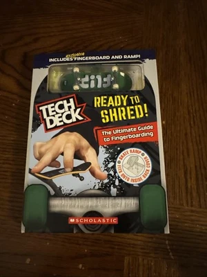 Tablero Tech Deck ¡Listo para triturar! Kit juguete.Incluye libro para principiantes, tablero Foto 1 de 4