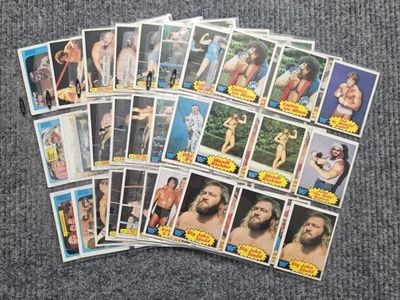 Lote de 72 cartas de lucha libre Topps WWF 1985  Foto 1 de 4