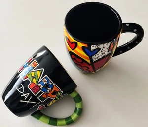 Dos tazas pequeñas para niños Romero Britto de Gifrcraft - Imagen 1 de 15