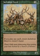Jackalope Herd X4 (Exodus) MTG (NM) *CCGHouse* Magic